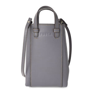 Furla Mia Stella Shoulder Bag Gray